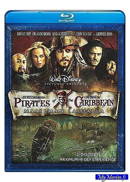 Pirates of the Caribbean - Maailman laidalla (Blu-ray)
